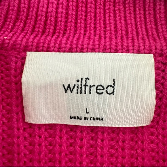 Wilfred Pink Button-Up Sweater - Picture 5 of 6